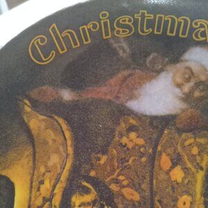 Norman Rockwell Vintage 1978 Christmas Dream Plate